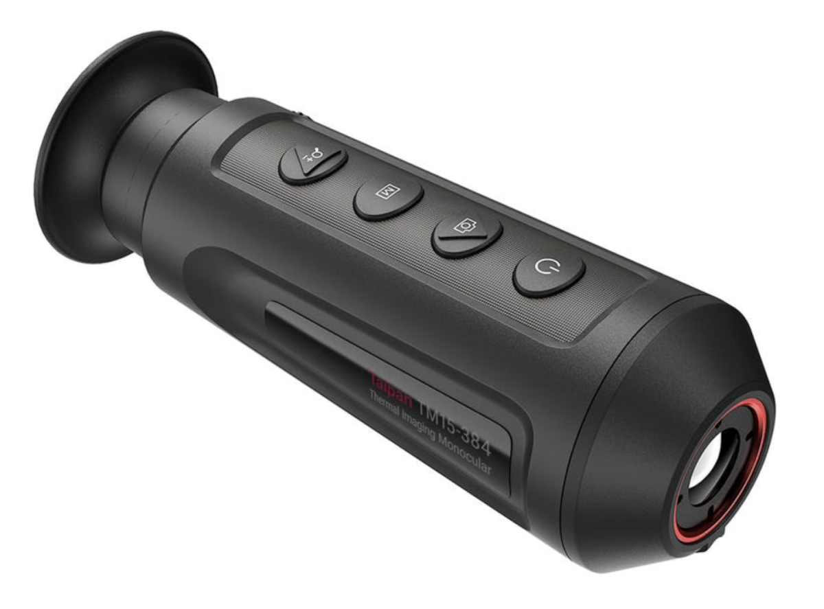 AGM Taipan TM15-384 Thermal Monocular 1.5x 15mm 384x288 Resolution Matte Black